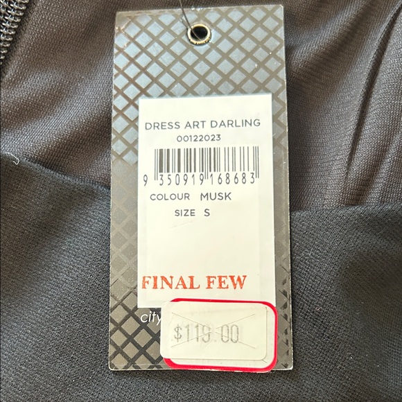 City Chic Art Darling Floral Fit & Flare Dress 16 Plus Size Statement Midi New - Picture 7 of 15